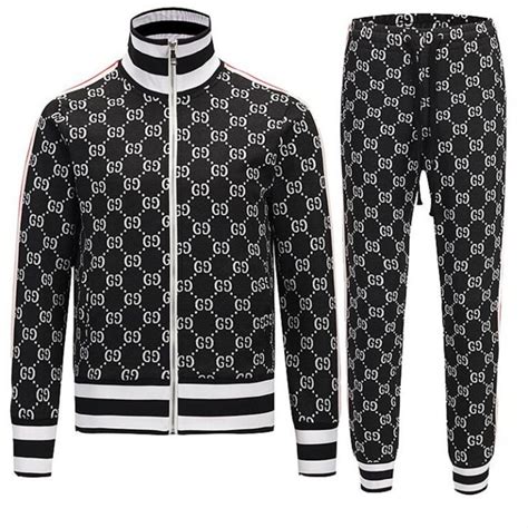 gucci tracksuit men's price|gucci jogging suits for men.